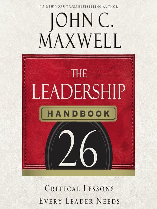 Title details for The Leadership Handbook by John C. Maxwell - Available